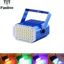 10 шт. 15 Вт светодиодный сценический свет AC100-240V SMD 5050 RGB 36 светодиодный лазерный свет диджей мерцающий флэш-клуб диско Вечеринка стробоскоп