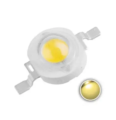 warm white 10/100/1000 шт реальный полный Вт CREE 1 Вт 3 Вт высокой мощности Мощность светодиодный лампочек SMD 110-120LM светодиодный чип для DIY светильник Светодиодный прожектор лампы - Испускаемый цвет: warm white