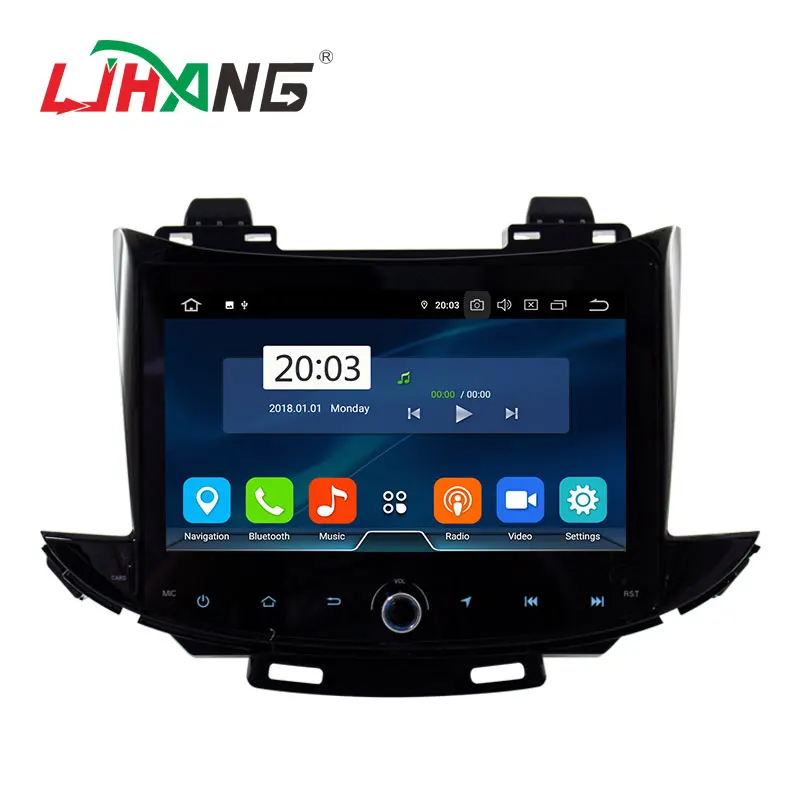 LJHANG автомобильный dvd-плеер Android 9,0 Для CHEVROLET TRAX gps Navi 1 Din автомобильный радио мультимедиа wifi стерео головное устройство аудио оперативная память 4 Гб - Цвет: RAM 4GB ROM 64GB