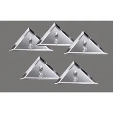 98590 Star EBL Set 5x10W G4 Spiegel Silber