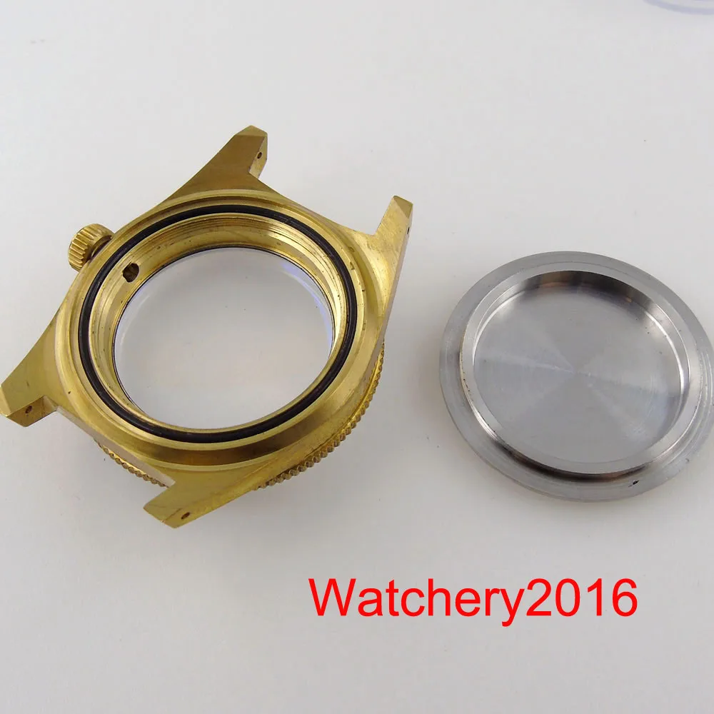 Real Sólido Cusn8 Bronzeado Mergulho Automático 300m à Prova d Água Ver Case Fit Nh35a Nh36a 41 mm 62mas - Image 3