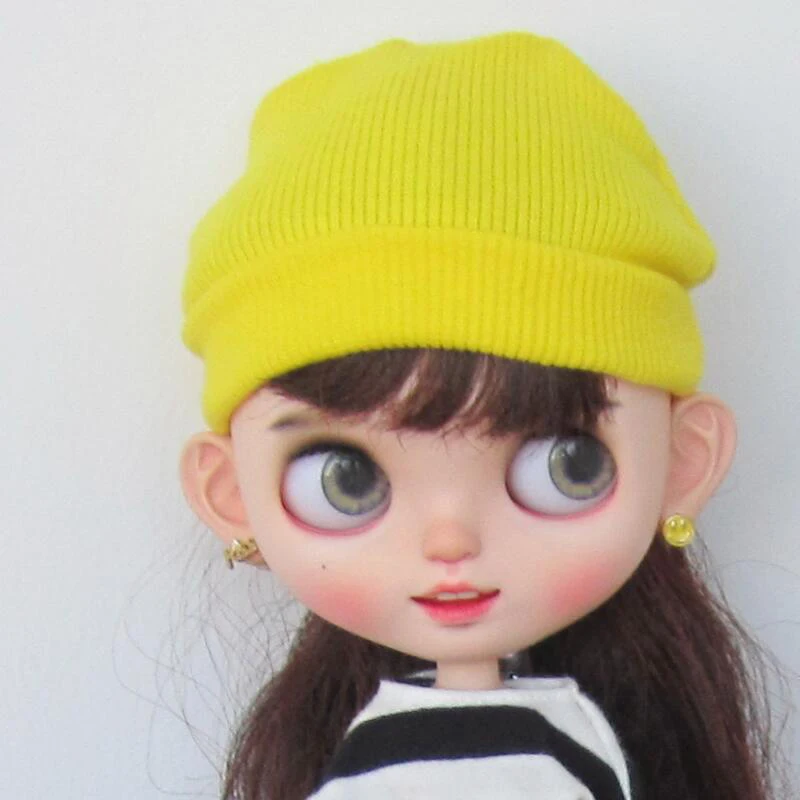 Hot Sale Blythe Doll Casual Knitted Hat for Blyth doll pullip Licca, Azone 1/6 dolls accessories