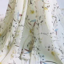 Элегантные цветочные летние рубашки из шифона 100 см* 148 см