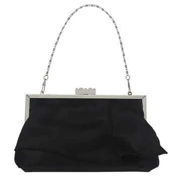 

Women Party Bag Chain Phone Evening Bag Diamond Silk Surface Geometric Cocktail Simple Atmosphere Fashion Clutch