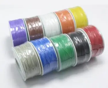 

EClyxun 20meters High Quality 30awg ok line 0.5mm2 Electrical Wire Wrapping Wire 0.2mm Notebooks LCD Screen electric cable