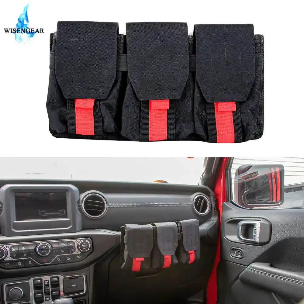 WISENGEAR Car Rear Trunk Organizer Storage Bag Multi Pocket Tool Kits