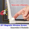 2022 Insect Magnetic Window Screen Tulle Mesh Stealth Customize DIY Summer Mesh Curtain Removable Washable Anti Fly Mosquito Net ► Photo 1/6