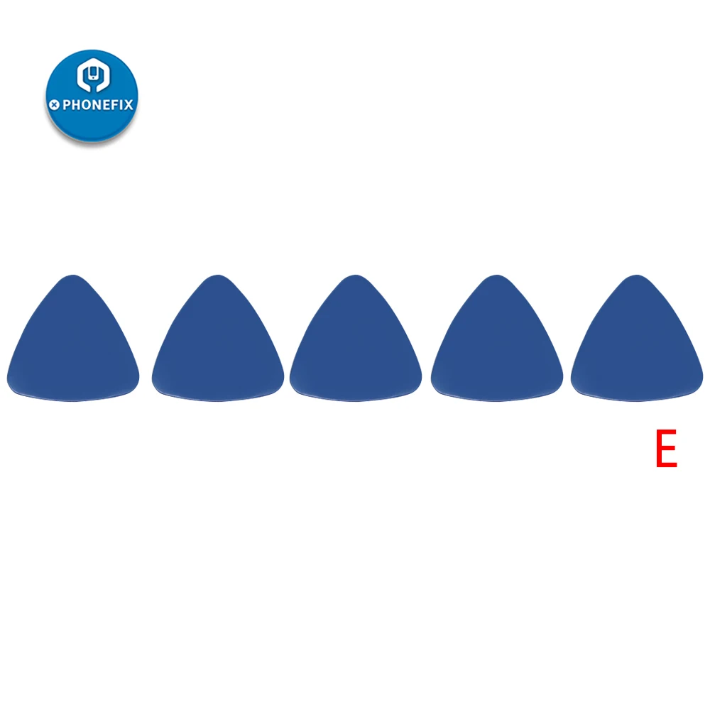 Ruluti 10 Stuks Universele Driehoek Plastic Pry Opening Tool Voor Mobiele Telefoon Laptop Tafel Lcd Scherm Case Demontage Blauwe Gitaar Picks 663352918