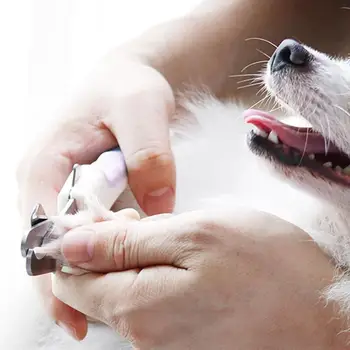 

Professional Pet Dog Nail Trimmer Animal Grooming Clippers Cat Cutter Lock Scissor Stainless Steel Dog Grinder