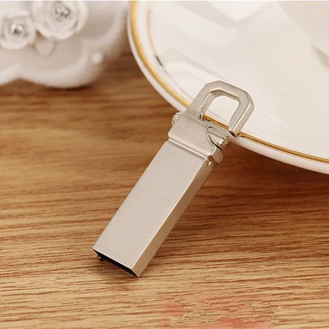 Металлический usb флеш-накопитель 16 ГБ 32 ГБ USB 2,0 pendriver memory stick pen drive 8 ГБ реальная емкость 64 Гб 128 ГБ флеш-диск