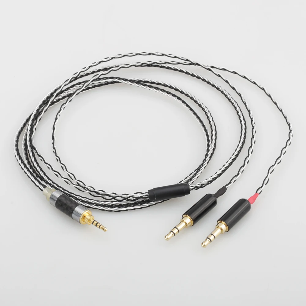 Audiocrast OCC Copper Replacement Cable Compatible with Hifiman SUNDARA he400i he400s HE560 3 5mm Jack Male Cord