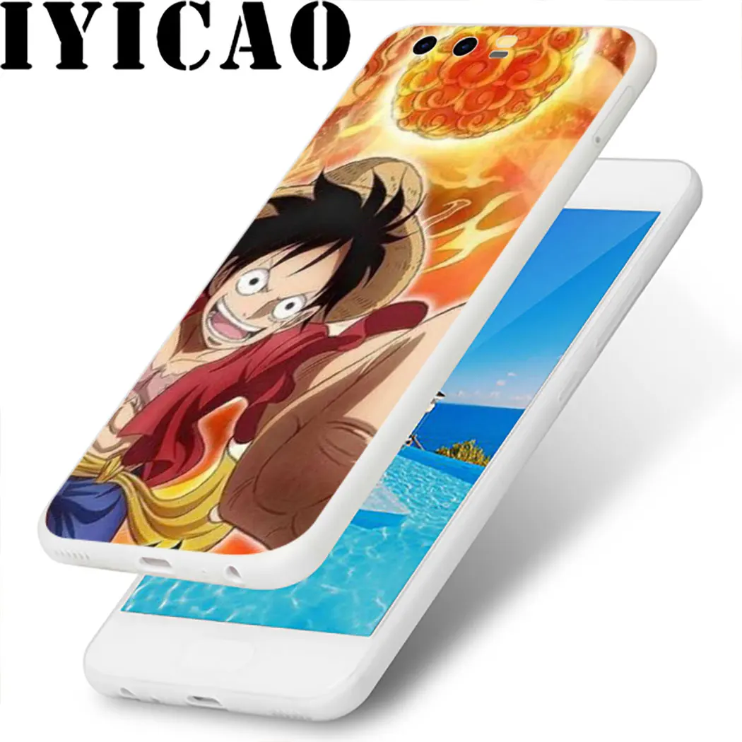 Японский аниме коллаж цельный Луффи чехол для Huawei Honor 6a 6C 7A 7C 7X8 8X9 10 20 9X Lite Pro Play Note
