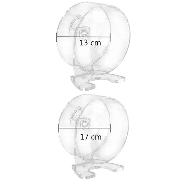 Acrylic Transparent Hamster Running Wheel Treadmill Wheel Running Wheel Running Wheel Pet Supplies 2