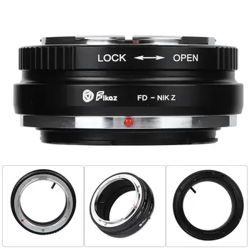 

Fikaz FD-NIK Z lens holder Aluminium Alloy Lens Mounting Adapter Ring for Canon FD Lens to for Nikon Z Mount Camera SLR Cam len