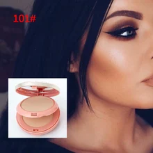 2 в 1 многофункциональная Женская пудра для лица минеральные основы контроль масла Осветляющий отбеливающий консилер идеальная основа для макияжа QS8