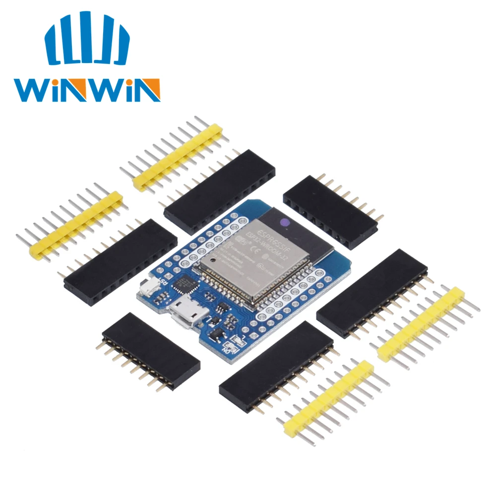 

10pcs MH-ET LIVE D1 mini ESP32 ESP-32 WiFi+Bluetooth Internet of Things development board based ESP8266 Fully functional