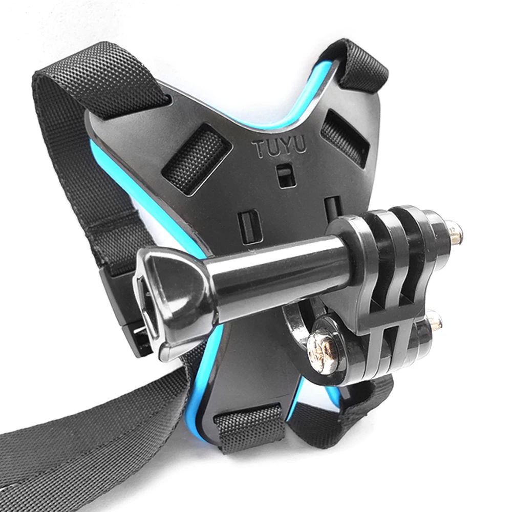 TUYU Full Face Helmet Chin Mount Holder for GoPro Hero 9/8/7/6/5 SJCAM Motorcycle Helmet Chin Stand for Gopro Camera Accessory-3