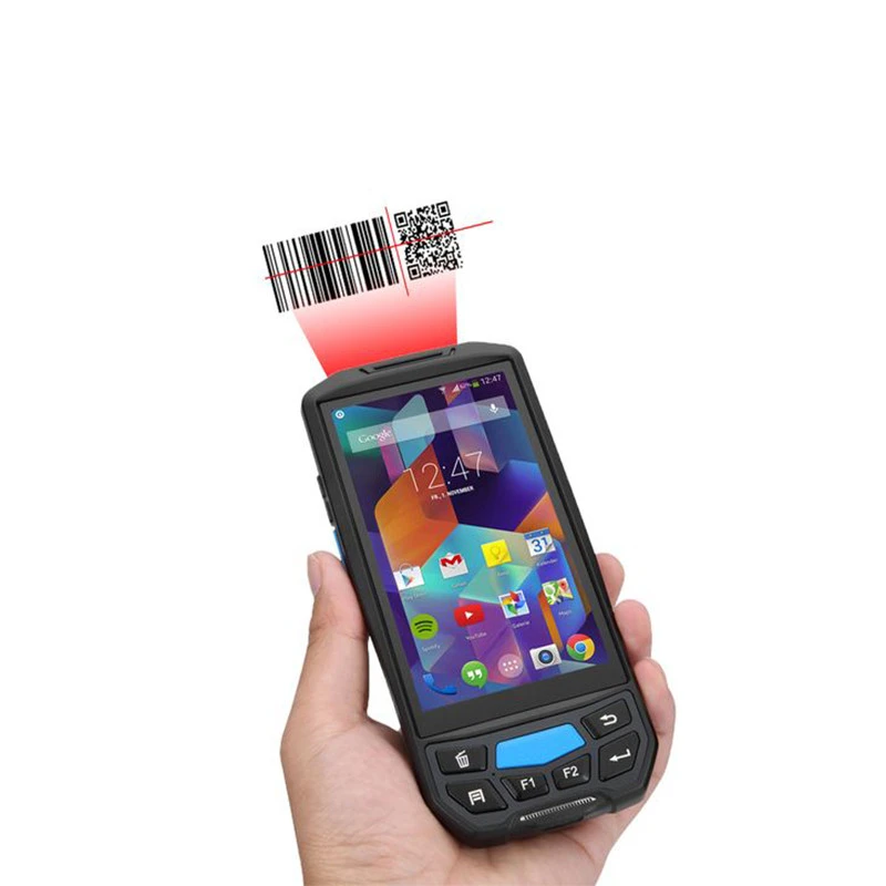 book scanner Android Data Collector PDA Handheld POS Terminal 4G Wireless  Bluetooth 1D 2D  Barcode Sacnner Reader For Warehouse System laser scanner