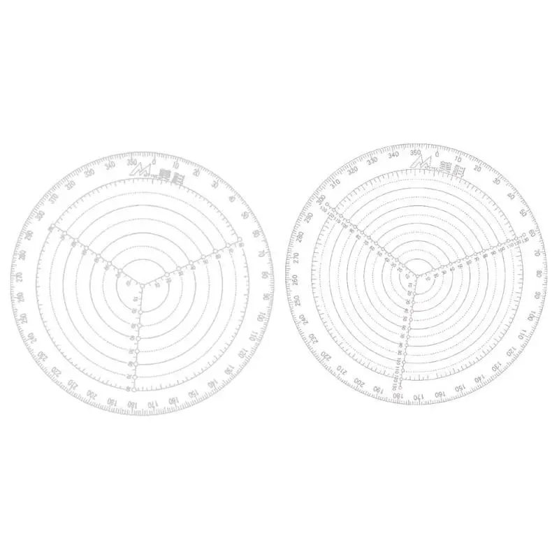 

200/300mm Center Finder Acrylic Drawing Circles Wood Working Compass Supply Gauge Finder Locator