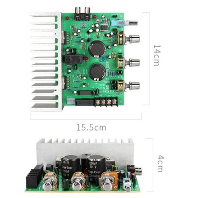 TDA7294 Amplifier o Board AMP 100Wx2 High Power 2 0 Channel Amplificador Sound Speaker Home o Diy