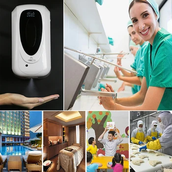 

Automatic Induction Alcohol Sterilizer Sensor Alcohol Disinfection Machine Disinfection Water Sprayer Hand Cleaner