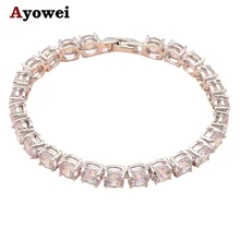 Свадебные браслеты с подвесками, серебряные, брендовые, модные ювелирные изделия, белые, Круглые, хрустальные, TB094A