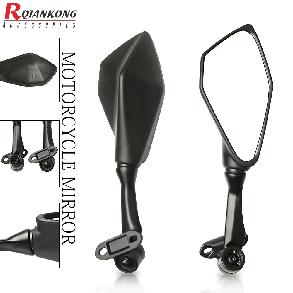 Боковое зеркало для мотоцикла зеркала скутера Yamaha R1 3 6 R ybr MT07 MT09 TMAX 530 500 XMAX 2015 2016 2017