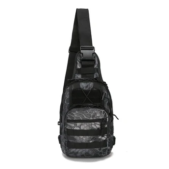 

Men\\'s Military Tactical Sling Chest Bag Camouflage Pack Shoulder Backpack Sport Pack Camping Hiking
