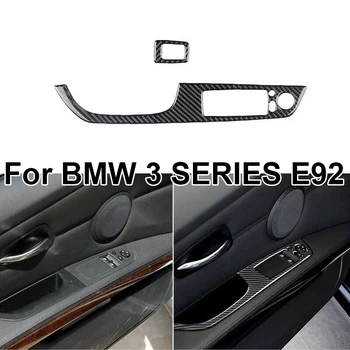 

Replacement Window switch Cover Frame Black For BMW 3 Series E92 2005-2012 Coupe 2pcs Car Button