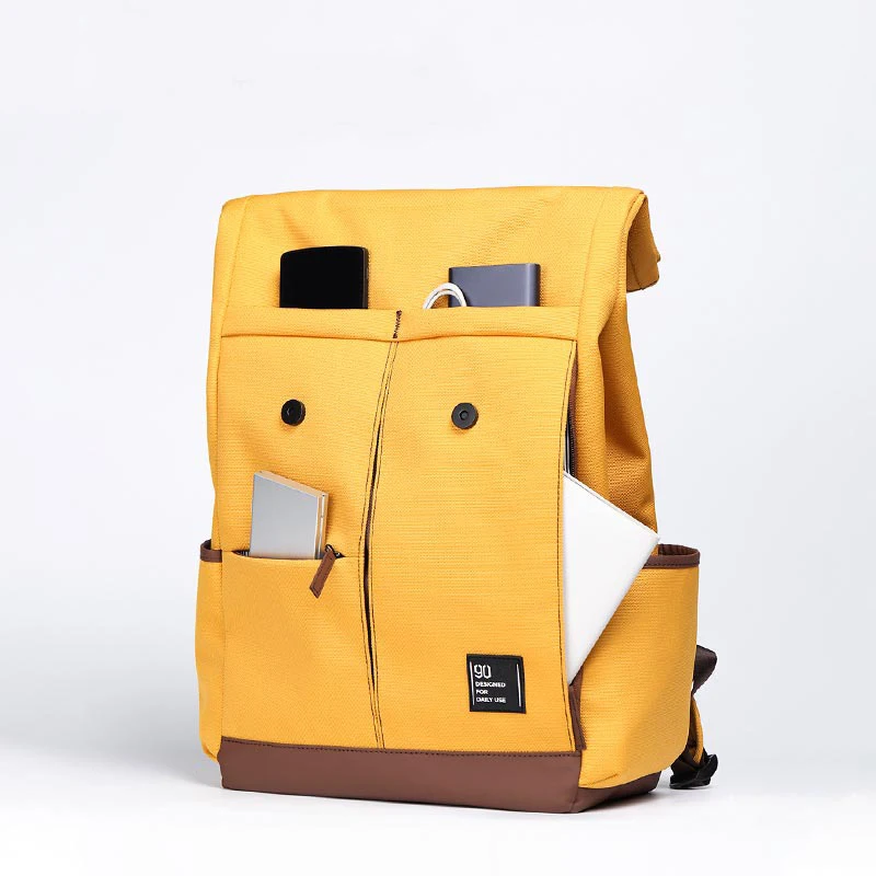 

2019 new College casual backpacks leisure travel backpack solid color computer backpack Large Capacity Waterproof