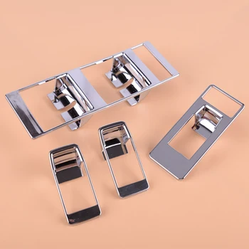 

CITALL Chrome Inner Door Window Switch Button Panel Cover Trim Fit for Jeep Patriot Compass 2009 2010 2011 2012 2013 2014-2017