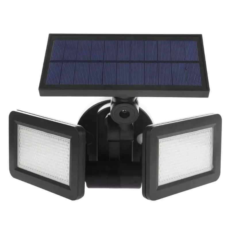 

Dual Head 48LED Solar Light Radar Sensor Spotlight Waterproof Outdoor Solar Garden Lamp Light Super Bright Flood LED Lights