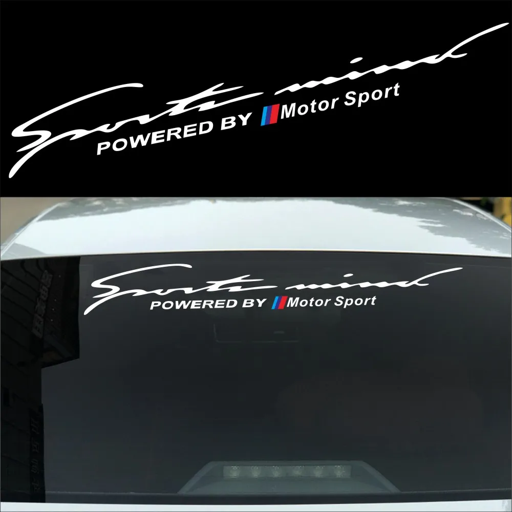 

For BMW E46 E90 E60 E39 E36 E87 E92 E91 E34 F30 E10 F20 F30 G30 X1 X3 X5 X6 Car Stickers Front Rear Windshield Car Accessories