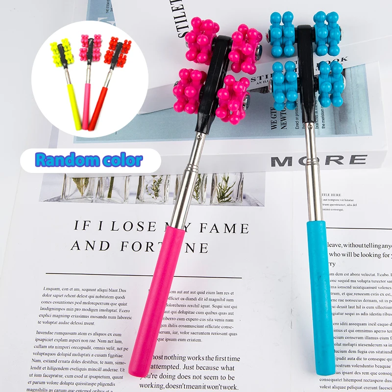 Telescopic Massage Back Scratcher Claw Massager For Blood Circulation Relax Massage Tool Stainless Steel Extendable Massage