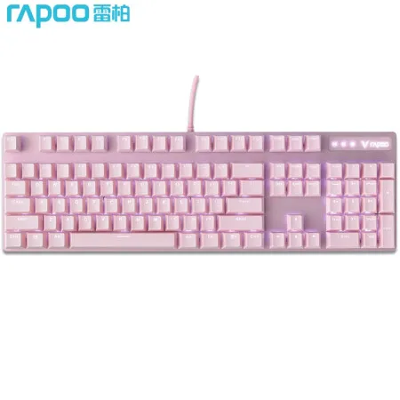 Rapoo V500PRO 104-key mechanical keyboard Black/Blue/Brown/red switch, 5 colors optional, good for office and good for games 