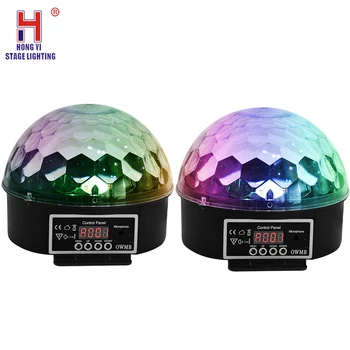 

Disco Ball Strobe Light,Car Interior Atmosphere DJ light Sound Active Function Remote Control For Camping Party