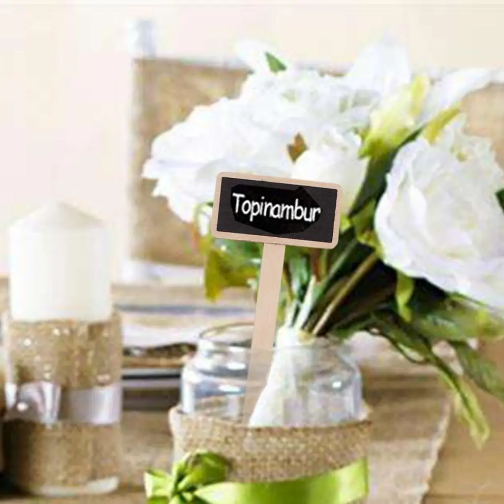 20x Blackboard Message Memo Board Wedding Party Cake Shop Garden