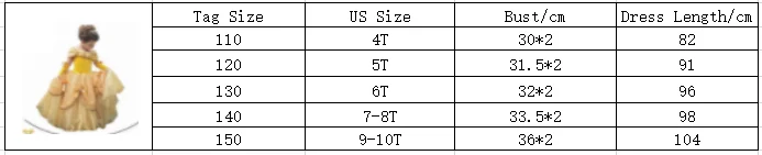 Fancy Girl Princess Dresses Beauty Belle Cosplay Costume Snow Christmas Halloween Princess Dress up Children Party Clothes