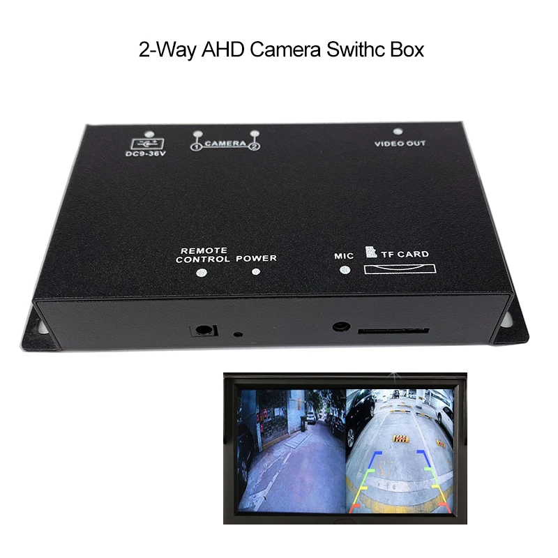 Videoregistratore Composito A 2 Vie Ahd/Tvi 1280*720P Videoregistratore Dvr Supporto Videocamere Ahd Vista Posteriore E Anteriore