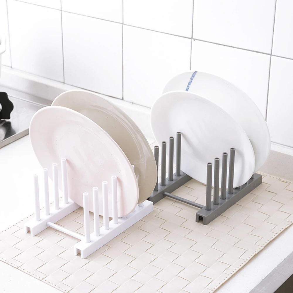 

1pc Kitchen Organizer Pan Pot Cover Spoon Rack Cooker Plate Holder Rack Tray Stand Kitchen Tool Home Storage Shelf Rack