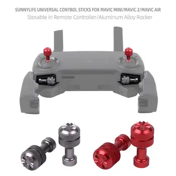 

Aluminum Alloy Control Sticks Thumb Rocker Remote Controller Storable Joysticks for Mavic Mini/Mavic 2/Mavic Air