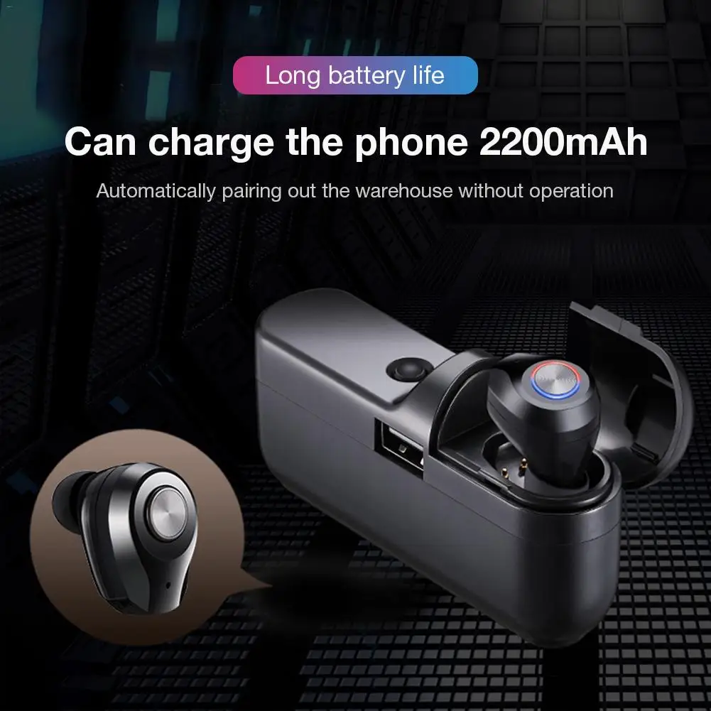 2020 New A10S tws mini true wireless bluetooth earphone surround stereo Noise reduction ears in ear stereo Earphones For iPhone