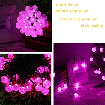 

Solar Powered 30 LED String Light Garden Path Yard Decor Outdoor festival Lamp Party Holiday Celebration Atmosphere Tools