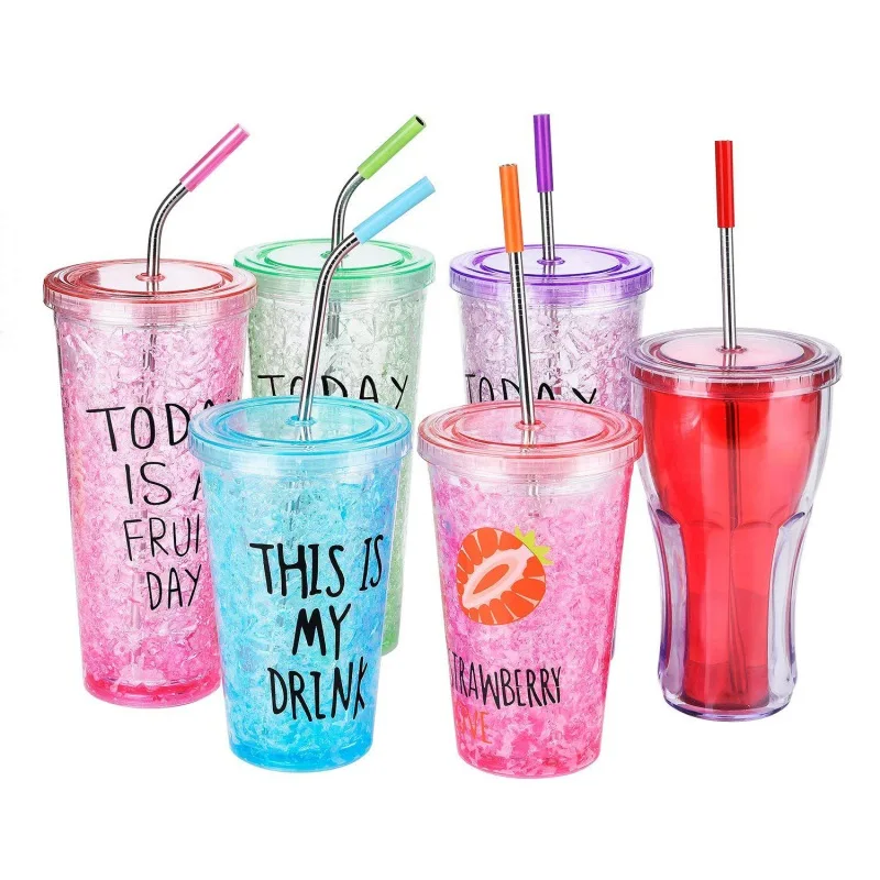 Stainless Steel Straws with Cleaning Brush and Silicon Covers Drinking Cups Travel Mug Widen Straws for Thick Drinks Wholesale Stainless Steel Straws with Cleaning Brush and Silicon Covers Drinking Cups Travel Mug Widen Straws for Thick Drinks Wholesale