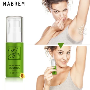 

20ml Refresh Daily Antiperspirant Hypoallergenic Body Odor Spray Adult Underarm Office Summer Deodorant Water Armpit Therapy
