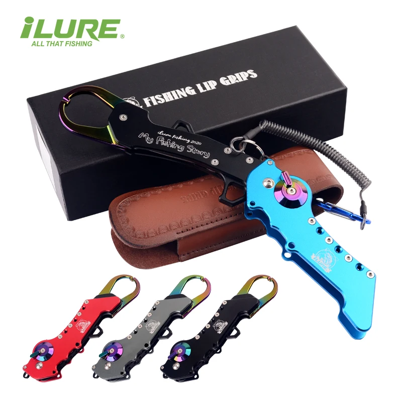 Top Quality Durable Aluminum Fish Grip Lip Trigger Lock Gripper Clip Clamp Grabber Pliers Grab Fishing Tackle | Спорт и развлечения