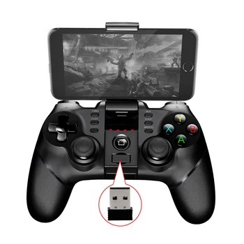 

2.4G & Bluetooth Dual Shock Joystick Gamepad Game Controller Adjustable Holder for Huawei P40 P40 Pro P30 P30 Pro P30 Lite P20