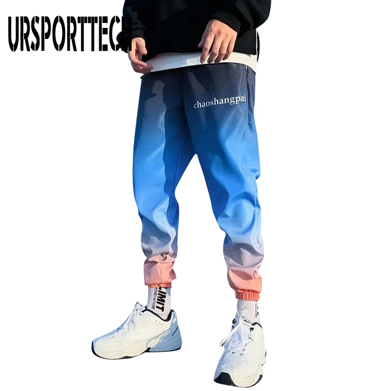 URSPORTTECH Streetwear 2020 Hip hop Joggers Pants Men Loose Harem Pants Ankle Length Trousers Sport Casual Sweatpants Plus Size URSPORTTECH Streetwear 2020 Hip hop Joggers Pants Men Loose Harem Pants Ankle Length Trousers Sport Casual Sweatpants Plus Size
