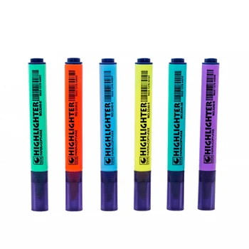 

Color Triangle Rod Solid Highlighter Student Office Key Mark Line Marker Pen Touchnew School Stationery Fluorescent Marker Pen