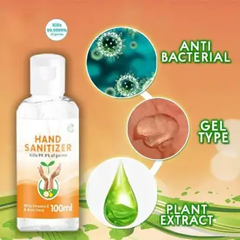 

100ML/50ML Instant Hands Sanitizer Cleaner Portable Hands Moisturizer For Home Office Car School Cleaning